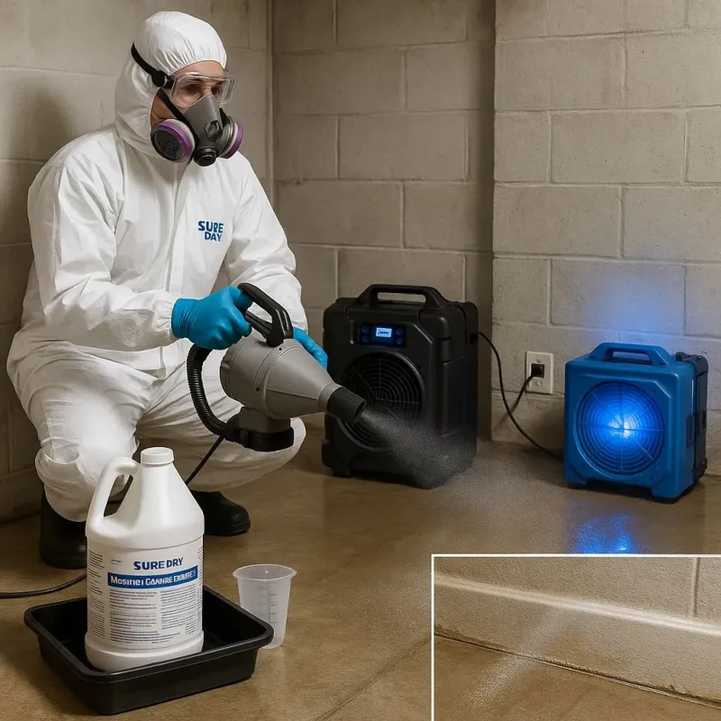 Sanitization and Odor Removal process in Kingston, NJ