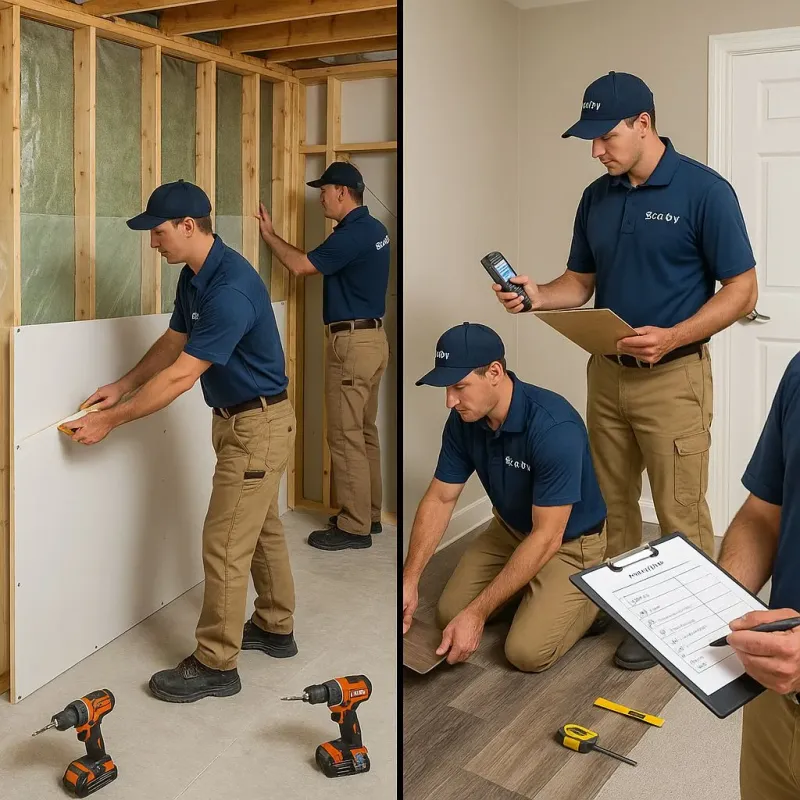 Repairs and Reconstruction process in Kingston, NJ